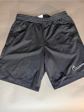 Nike Boys' Dri-FIT Black Athletic Training Shorts - Size Medium